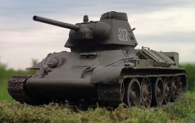 Т-34-76 УВЗ с командирской башенкой (лето 1943)