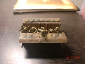 Британская пехота перед атакой