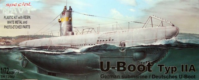 U-boat tipe II A Special navy 1|72