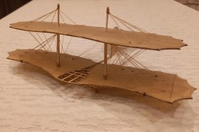 Планер-биплан Отто Лилиенталя (Otto Lilienthal glider, doppeldecker)