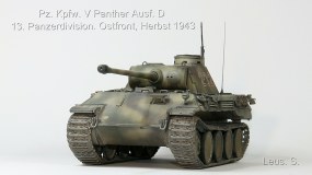 Pz.Kpfw. V Panther Ausf. D 13. Panzerdivision. Ostfront, Herbst 1943