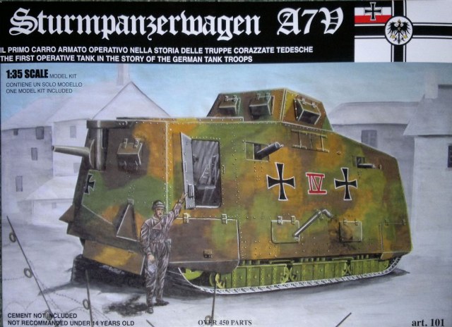 A7V Totenkopf №106. A7V Sturmpanzerwagen №101