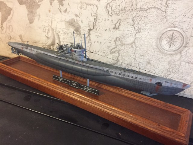 U-Boat tipe-VII C/41 U-296 Пропавшая без вести.