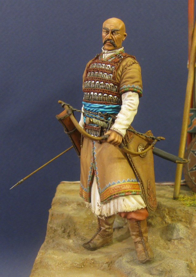 Кочевник 12-14 веков. (Половец (кипчак) 12 в.)