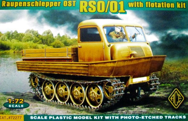 Raupenschlepper Ost RSO/01 with flotation kit