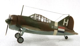 Брюстер Буффало от Матчбокса 1/72