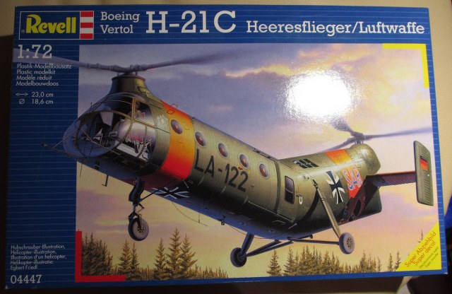 1/72 Boeing Vertol H-21C