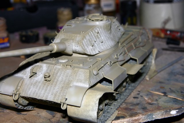 "Королевский Тигр" с башней порше