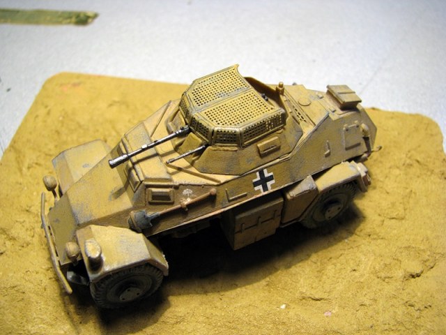 Sd.Kfz 222 Немецкий легкий бронетранспортер