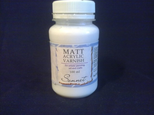 Лак акриловый матовый "Сонет"