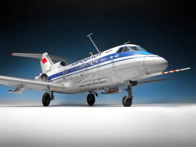 ЯК-40 «ЛИРОС» СССР-87536