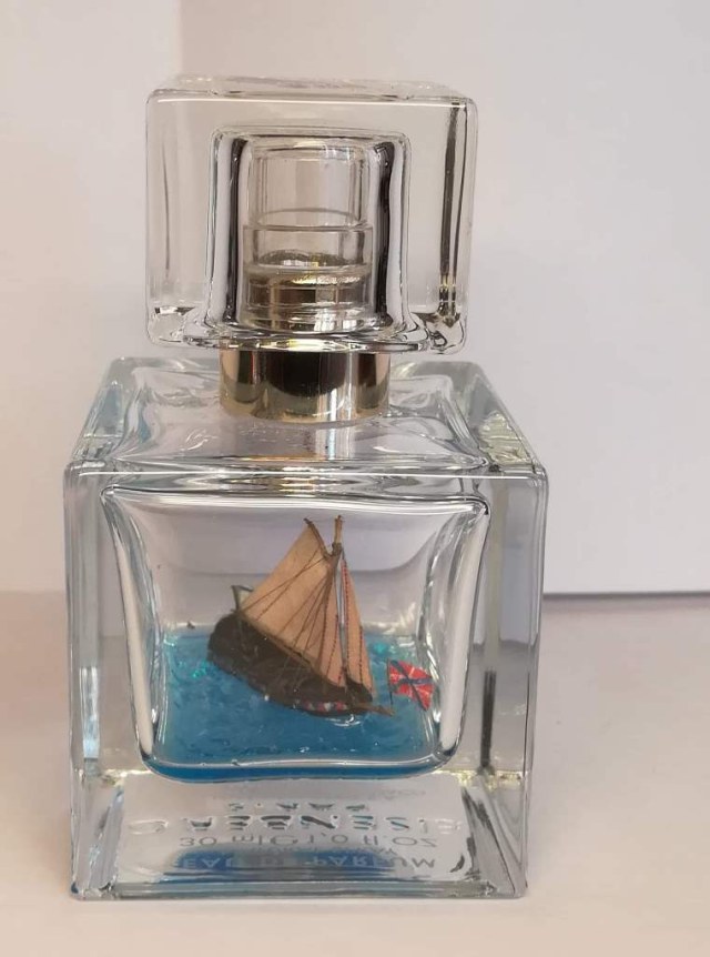 Ботик "Св.Николай" Петра I в бутылке. Масштаб 1:300