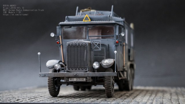 Krupp L3H163 Kfz.72 WWII German Radio Communication Truck