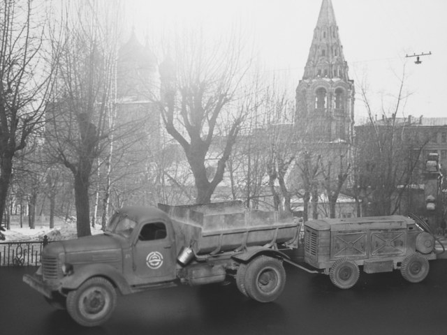 ЗиС ММЗ 585 и ЗиФ-55