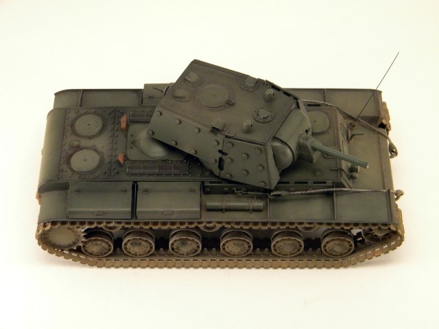 Тяжелый танк КВ-1 экранированный