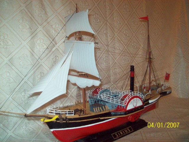 Колесный Пароход "Сириус"