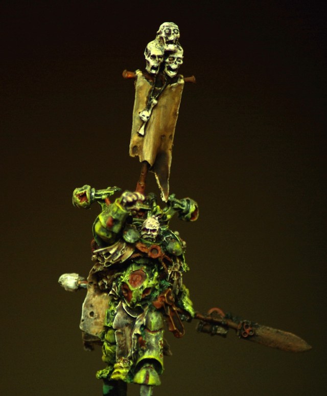 NURGLE CHAOS MARINE SORCERER