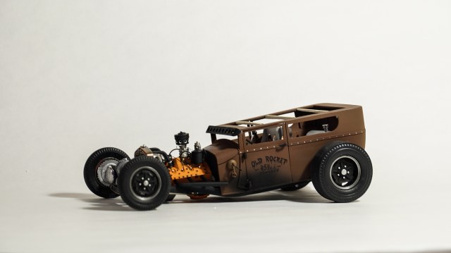 1928 Ford Tbucket Tudor - The old Rocket ratrod