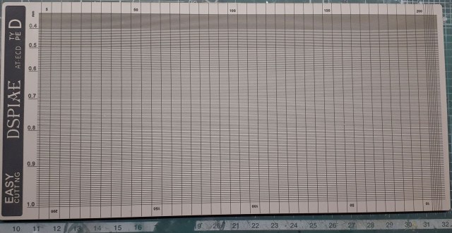 Masking tape cutting mat (type D, AT-ECD)