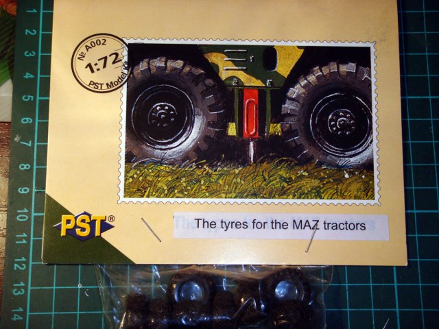 шины для тягачей маз 1:72