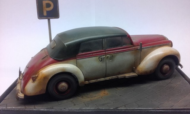 Припаркован ( Opel admiral)