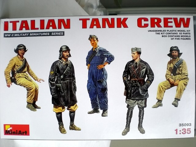 Новые приключения итальянцев в России - итальянский танковый экипаж.