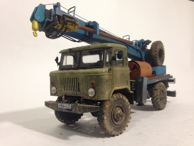 Автобуровая на базе Газ 66