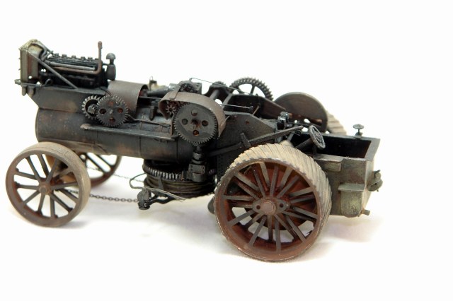 Конверсия парового трактор Фоулера Зет7