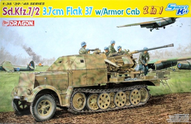 Sd. Kfz.7/2 3,7cm Flak 37 w/Armor Cab