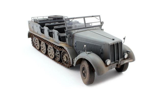 Sd.Kfz.8 12-тонный тягач