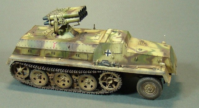 Panzerwerfer42 Реактивная установка на шасси sWS