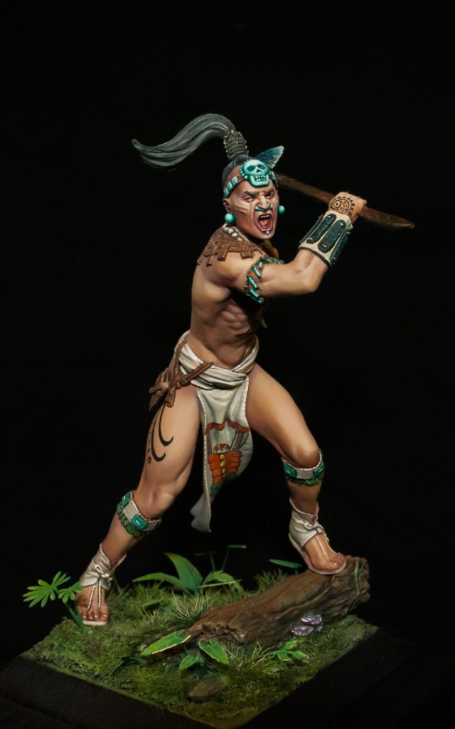 Maya Warrior, 16th Century.