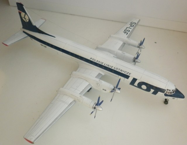 Ил-18 авиакомпании LOT(Польша)
