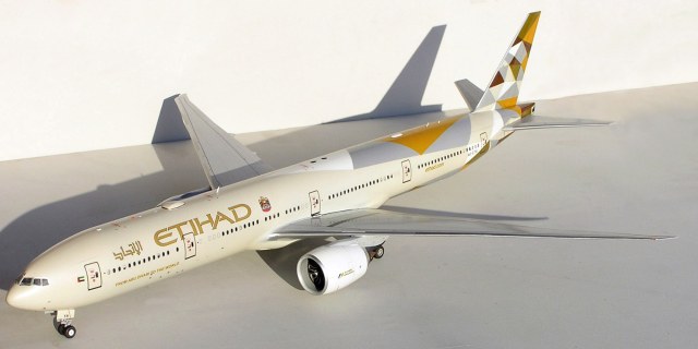 Boeing 773 Etihad airways