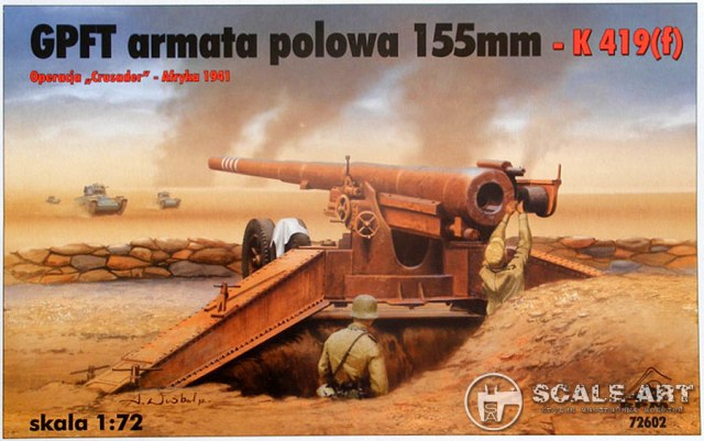 GPFT armata polowa 155mm - K 419 (f)