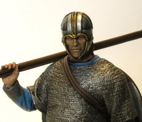 Nurthumbrian warrior, 8th-9th C.