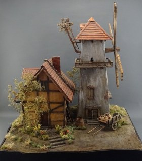 Ветряная мельница.