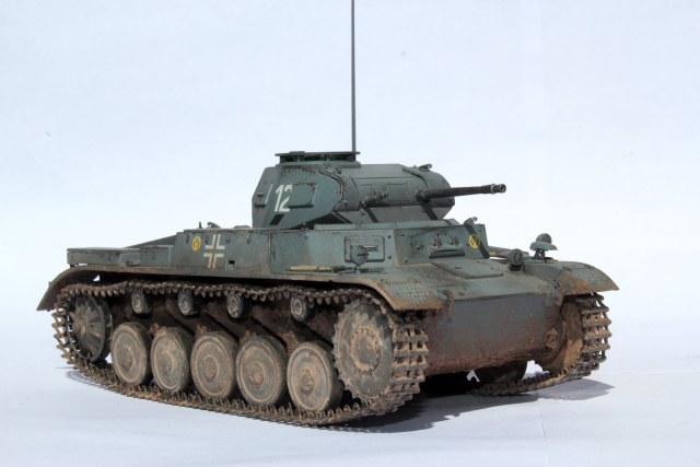 Pz. Kpfw. II Ausf. C mit Zusatzpanzer