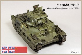 Matilda Mk.II РККА, 1942 г.
