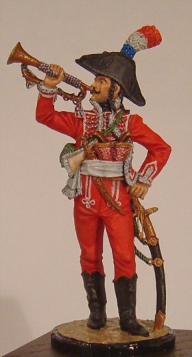 Трубач полка дромадеров. Франция, 1801-02 гг