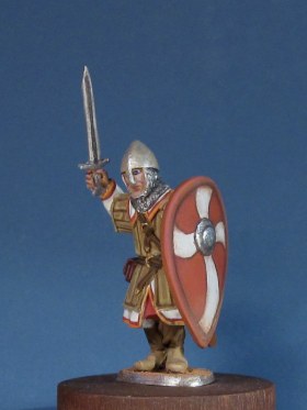 Норманнский воин. 28 мм.