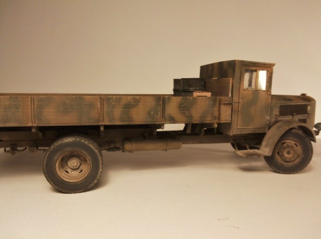 Мерседес L-4500 с деревянной кабиной