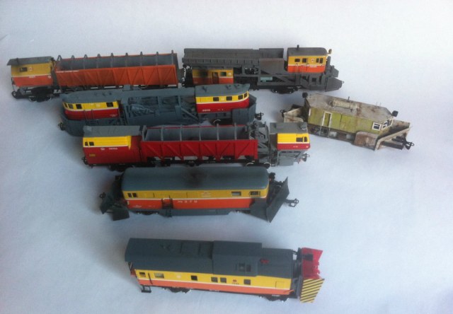 Ж/Д техника для борьбы со снегом