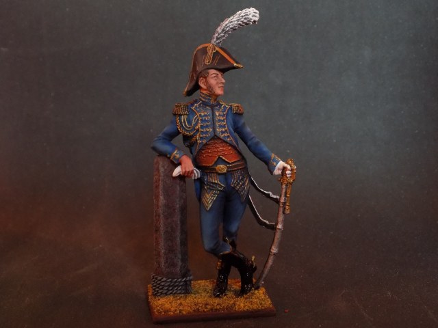 Офицер батальона моряков Императорской Гвардии. Франция, 1809-12 гг.