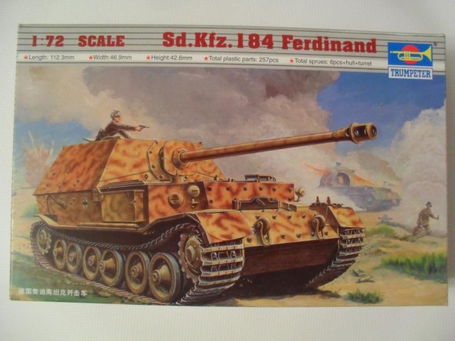 «Фердинанд» тяжелая Германская САУ (Sd.Kfz.184 «Ferdinand»)