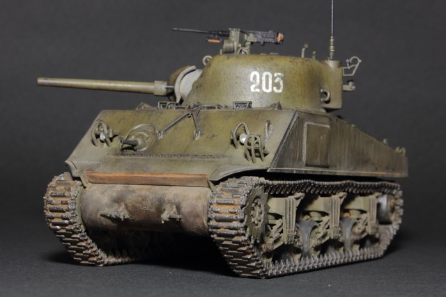 Американский средний танк М4А2(75) "Sherman" на службе в РККА