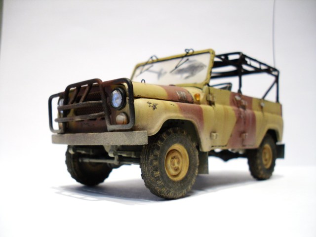 Уаз-469Б МВ 1/35 или ответ Виталику Шульге...