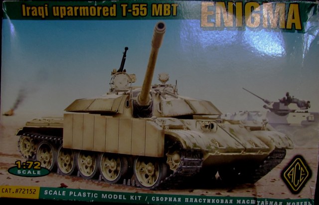 Iraqi Uparmored T-55 MBT ENIGMA