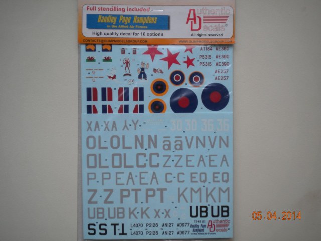 Handley Page Hampdens