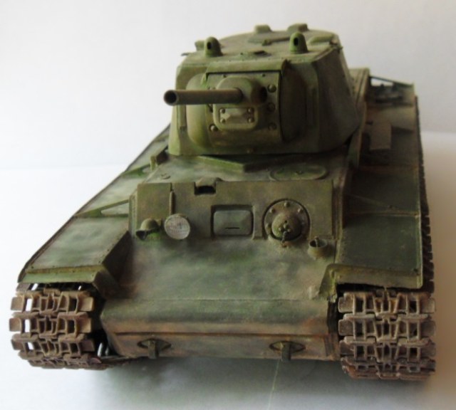 КВ-1 с облегчённой литой башней